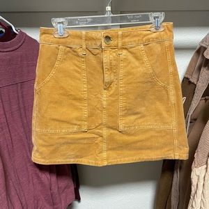 American Express mini skirt